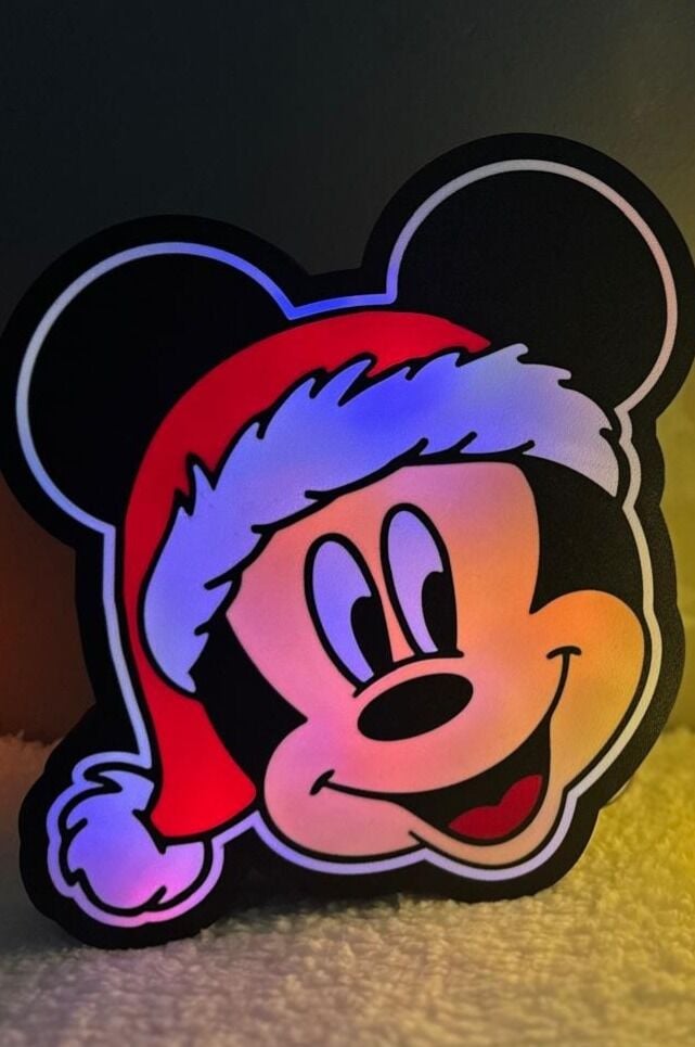 Mickey Mouse Santa Gece Lambası