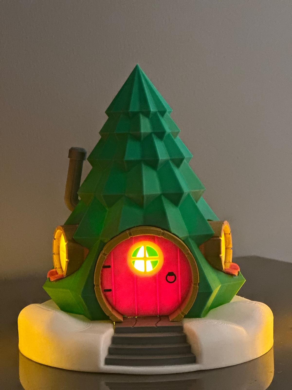 Dekoratif Çam Ağacı T-Light Mum hediyeli