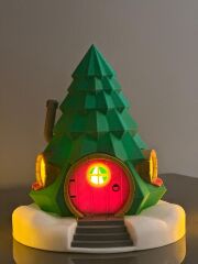 Dekoratif Çam Ağacı T-Light Mum hediyeli