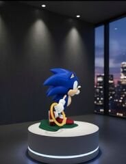 Sonic Figürü - Oyun Karakteri Koleksiyonluk Dekoratif Figür