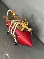 Road Runner & Coyote Set Figürleri - Looney Tunes Koleksiyonluk Dekoratif Set