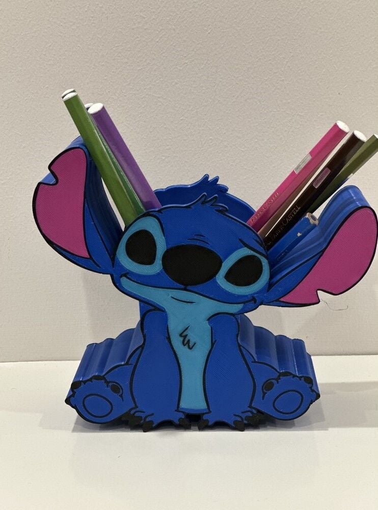Stitch Kalemlik - Sevimli ve Dekoratif Masaüstü Düzenleyici