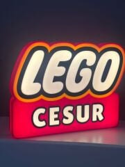 KİŞİYE ÖZEL İSİMLİ LED IŞIKLI LEGO GECE LAMBASI PİLLİ TASARIM (22*20CM)