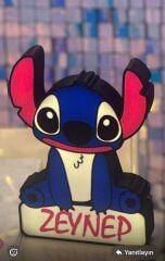 Kişiye özel İsimli Stitch Gece Lambası -5v Led Aydınlatma