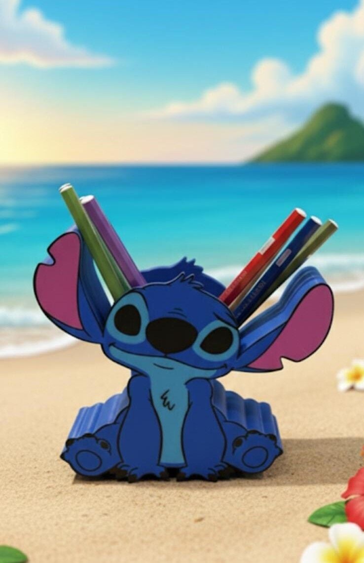 Stitch Tasarımlı Kalemlik