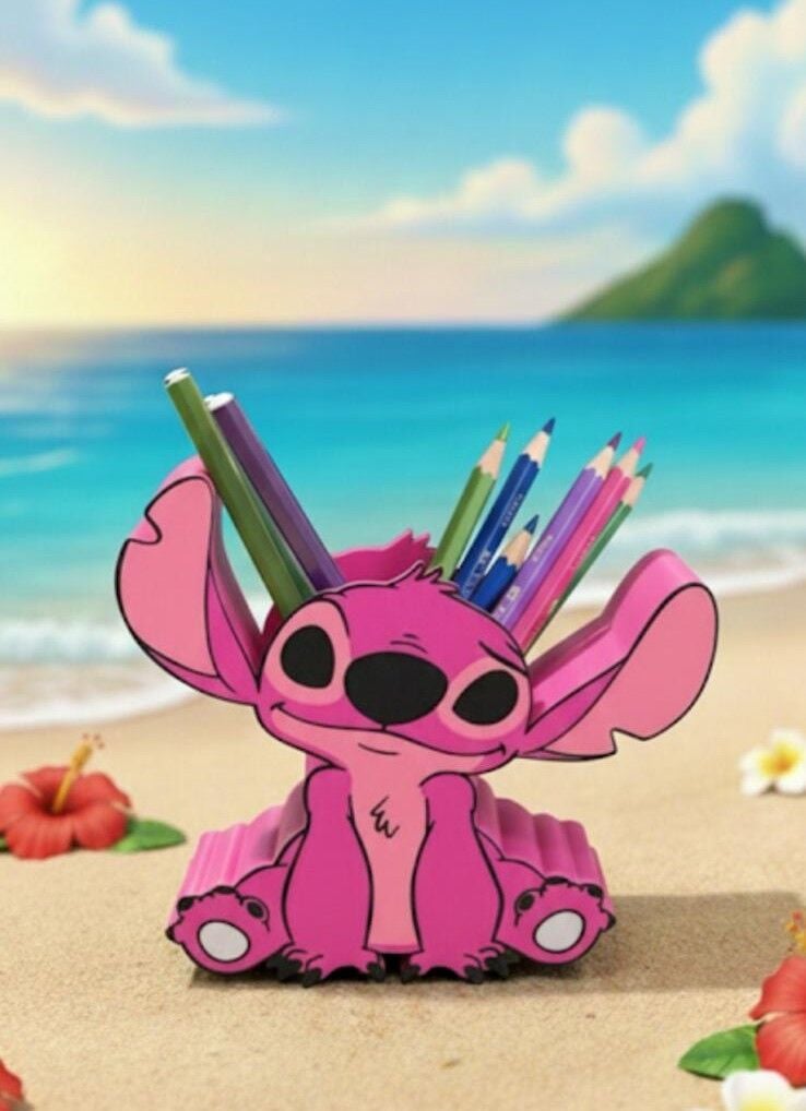 Stitch Lio Tasarımlı Kalemlik